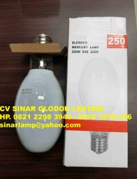 Lampu Mercury 250 Watt ML Blended Mercury Lamp